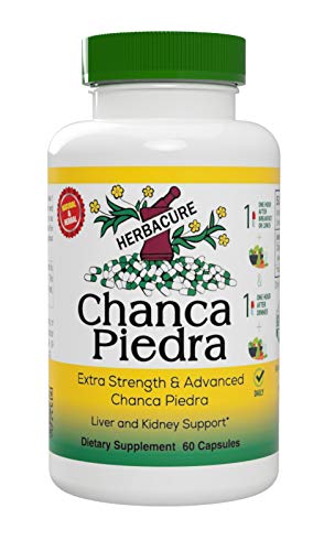 Chanca Piedra 500 mg 60 Cápsulas (Stonebreaker) - para Rim, Pedra e Saúde Urinária, Suplemento de Pedra Renal