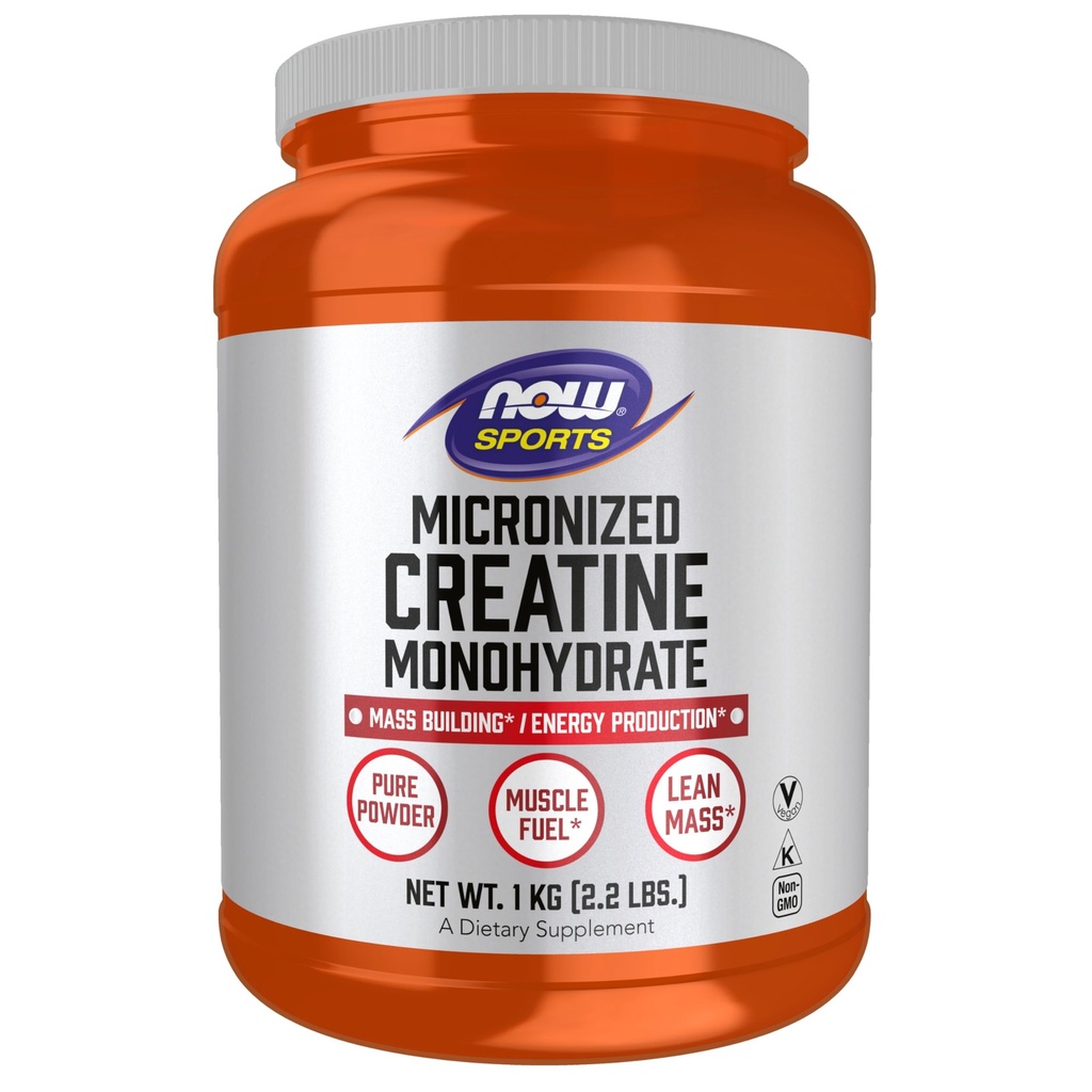 Agora Sports Nutrition, Micronized Creatine Powder 500 g, Mass Building*/Energy Production*, 1 kg.