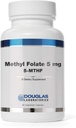 Laboratórios Douglas - Metil 5 mg (5-MTHF) - Vitamina B9 biologicamente ativa para apoiar a saúde cardiovascular e humor - 60 cápsulas