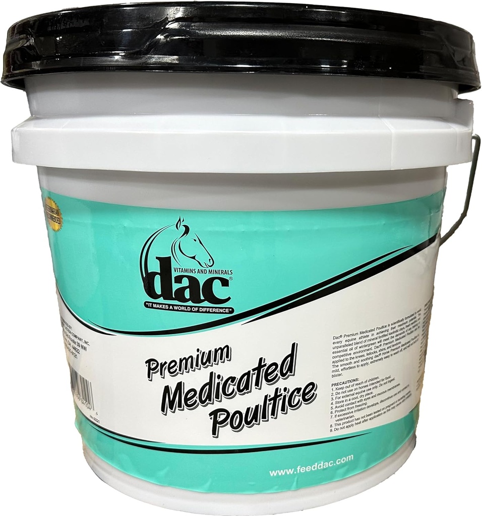 Dac Vitaminas e Minerais Dac® Premium Medicated Poultice - 45lbs, Branco