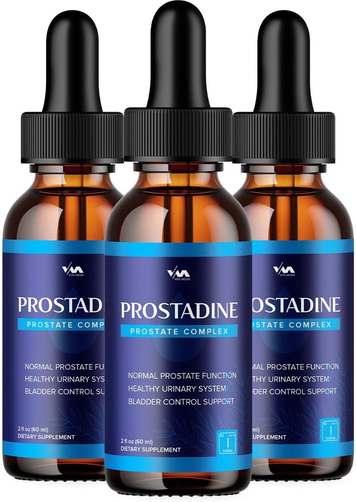 Prostadine Drops for Prostate Health – Prostadine Bladder & Urination Support, Força Máxima, 2024 Fórmula Melhorada, 3 - Mês de Fornecimento