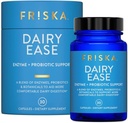 FRISKA Dairy Facilitação Enzimas Digestivas e Suplemento de Probióticos Promove uma melhor digestão Aliviamento e suporte de Intolerância de Lactose Natural