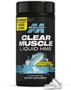 Muscletech HMB Supplements 1000mg, Clear Muscle (42 Liquid Softgels) - Maior grau HMB para Lean Muscle & Recovery-HMB Free Acid Muscle Supplement-Ajuda Diminuir a Discriminação Múscular - Embalagem Maio Vary