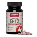 Fórmulas Jarrow Methyl B-12 5000 mcg - 60 Comprimidos Mastigáveis, Cereja - Vitamina B12 Bioativa - Suporta Produção de Energia, Saúde do Cérebro e Metabolismo - Glúten Livre - 60 Servidores