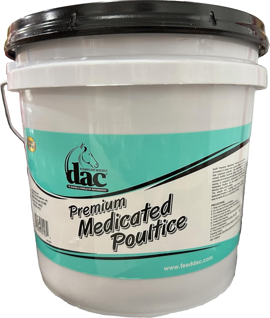 Dac Vitaminas e Minerais DAC Premium Medicated Poultice - 23lbs, Branco