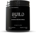 Build + GAA, para construção e recuperação muscular, limonada de framboesa, patente pendente GAA + Creatina Monohidrato, melhora a força, desempenho e crescimento muscular - Creatina, GAA, Betaína - 30 Servings