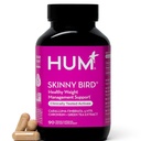 HUM Skinny Bird Green Tea Extract Appetite Suporte para Mulheres com 5HTP, Chromium, Caralluma Fimbriata, Gluten Free e Vegan, Green Tea Extract Cápsulas Suplementos para Mulheres, 90 Cápsulas
