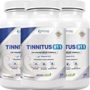 Tinnitus 911 - Suplemento de alívio de zumbido - Alivio de toque de ouvido - 3 Pack