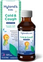 Hyland's Kids Frio e Tosse, Sabor de uva à noite Medicina de xarope de tosse para crianças Idades 2 e para cima, Descongestionante, Garganta Dolorosa, e alívio da insônia de sintomas frios comuns, 4 Fl Oz
