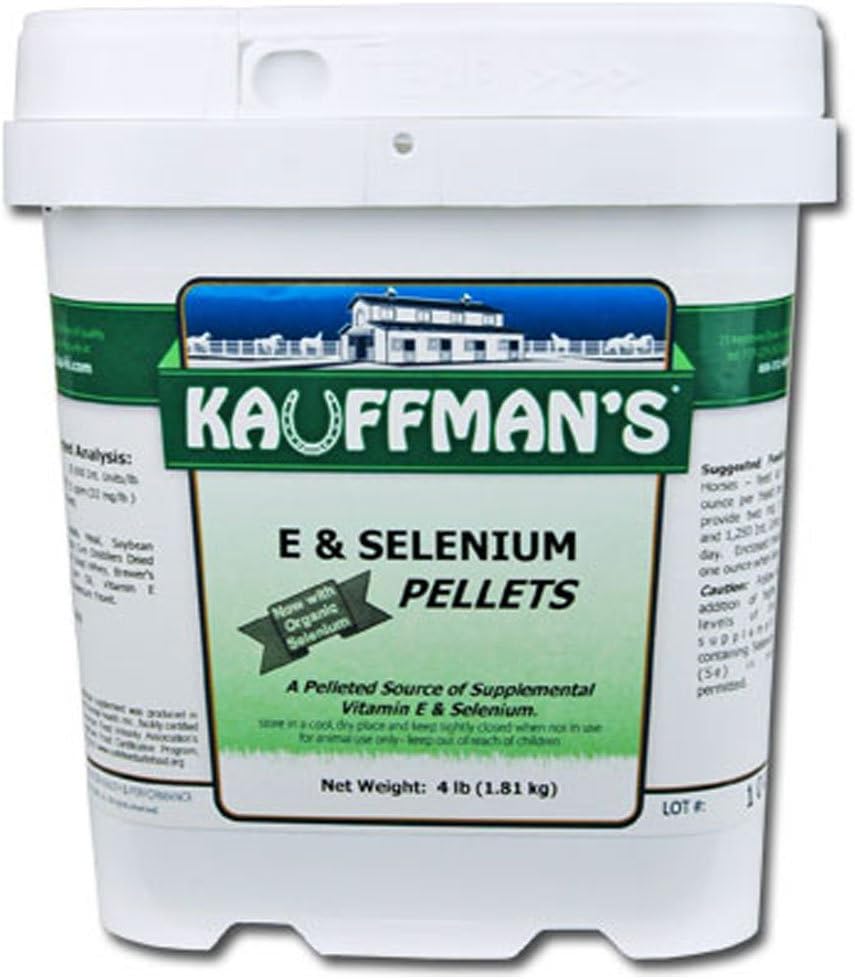 Kauffman's Animal Health Vitamina E & Selenium Pellets 4 lb
