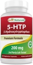 Best Naturals 5-HTP 200 mg 120 Cápsulas Vegetarianas