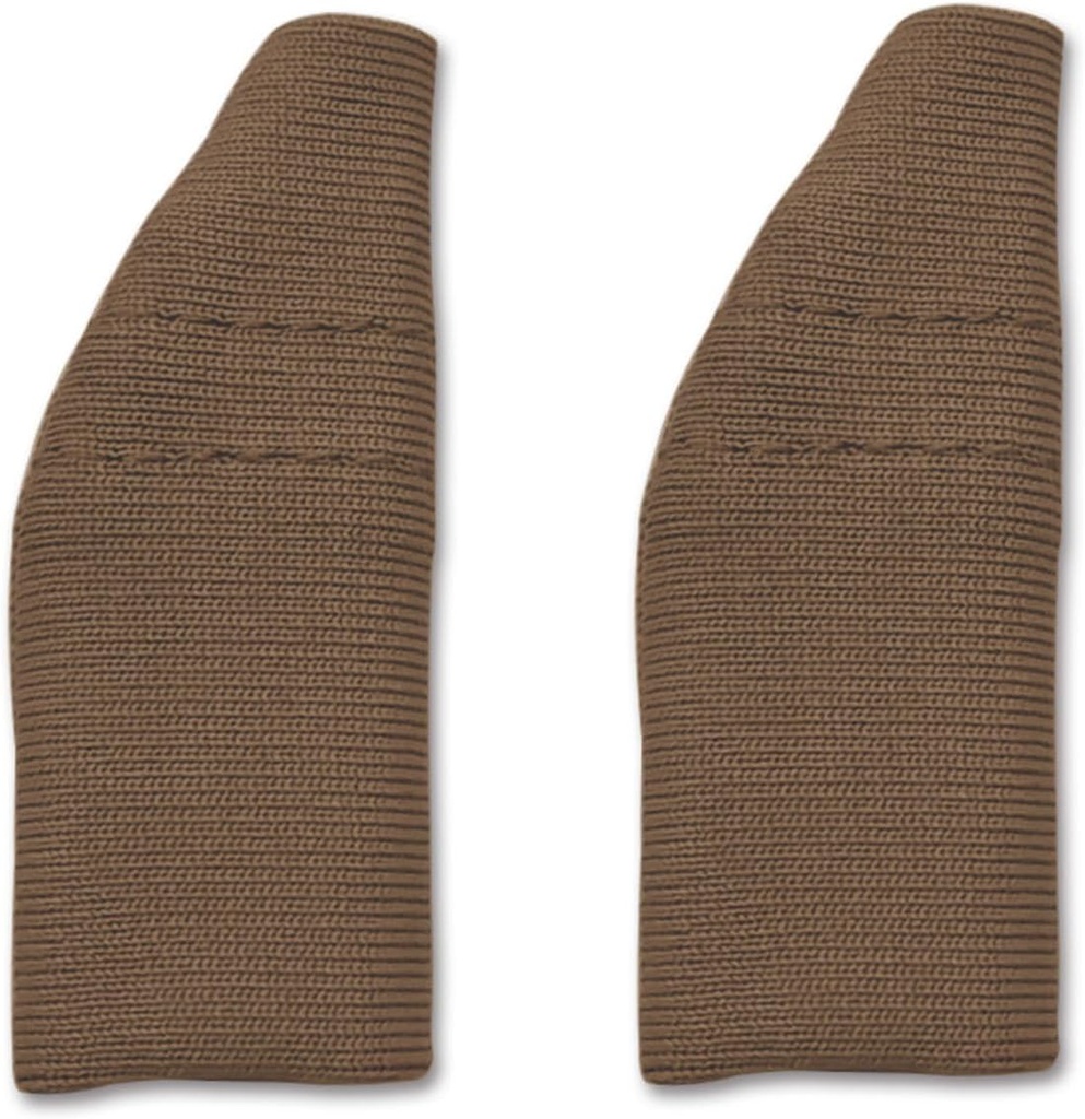 Coberturas do aparelho auditivo Proteger amplificadores auditivos de suor, sujeira e umidade, adapta instrumentos auditivos 1.4” a 1.6” (Brown, L)