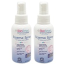 SkinSmart Eczema Spray para bebês e crianças, remove bactérias para a pele pode curar, 4 onça spray (Pacote de 2) seguro para pele delicada e crua