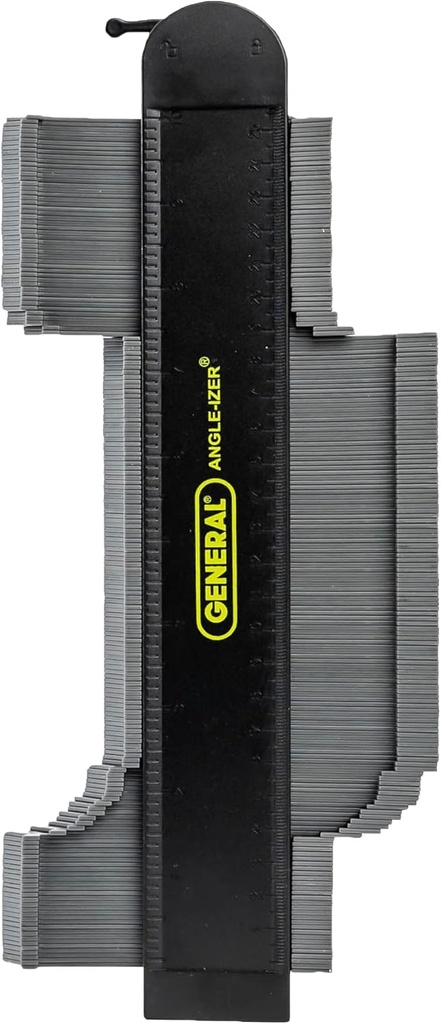 Ferramentas gerais Contour Gauge com Bloqueio 833X - 10" Ferramenta de Angle Finder para Melhoria Home - Gadgets para Homens