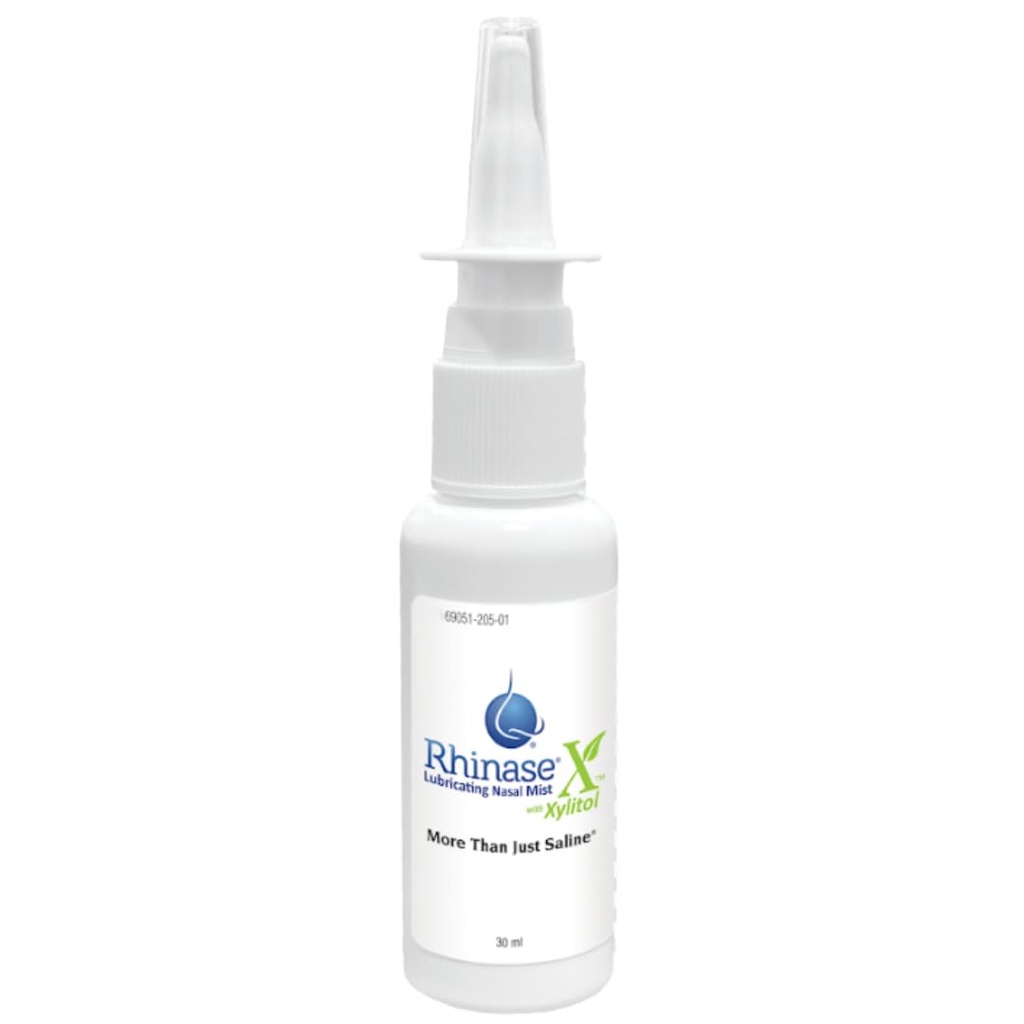 Rhinase X Lubrificante Pulverizador Nasal Mist com Xilitol .Alívio de Sintomas de Longa Duração da Secura Nasal .