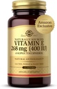 Solgar Vitamina E 268 mg (400 UI), 360 Alpha Softgels - Antioxidante Natural, Pele & Sistema Imune Suporte - Vitamina E Naturalmente-Fonte - Gluten Free, Dairy Free - 360 Servings