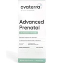 Ovaterra Vitaminas pré-natais avançadas para mulheres com 550mg de cholina, metilfolato, ferro quelado e 24 nutrientes 168 Cápsulas - Fonte de 28 dias