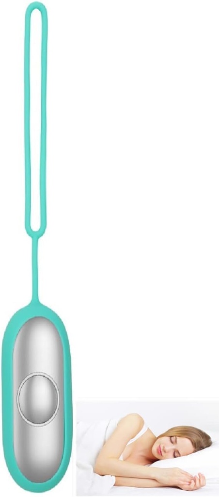 Máquina inteligente de assistência ao sono com pressão ajustável para alívio da ansiedade, melhoria do sono e sono rápido - azul