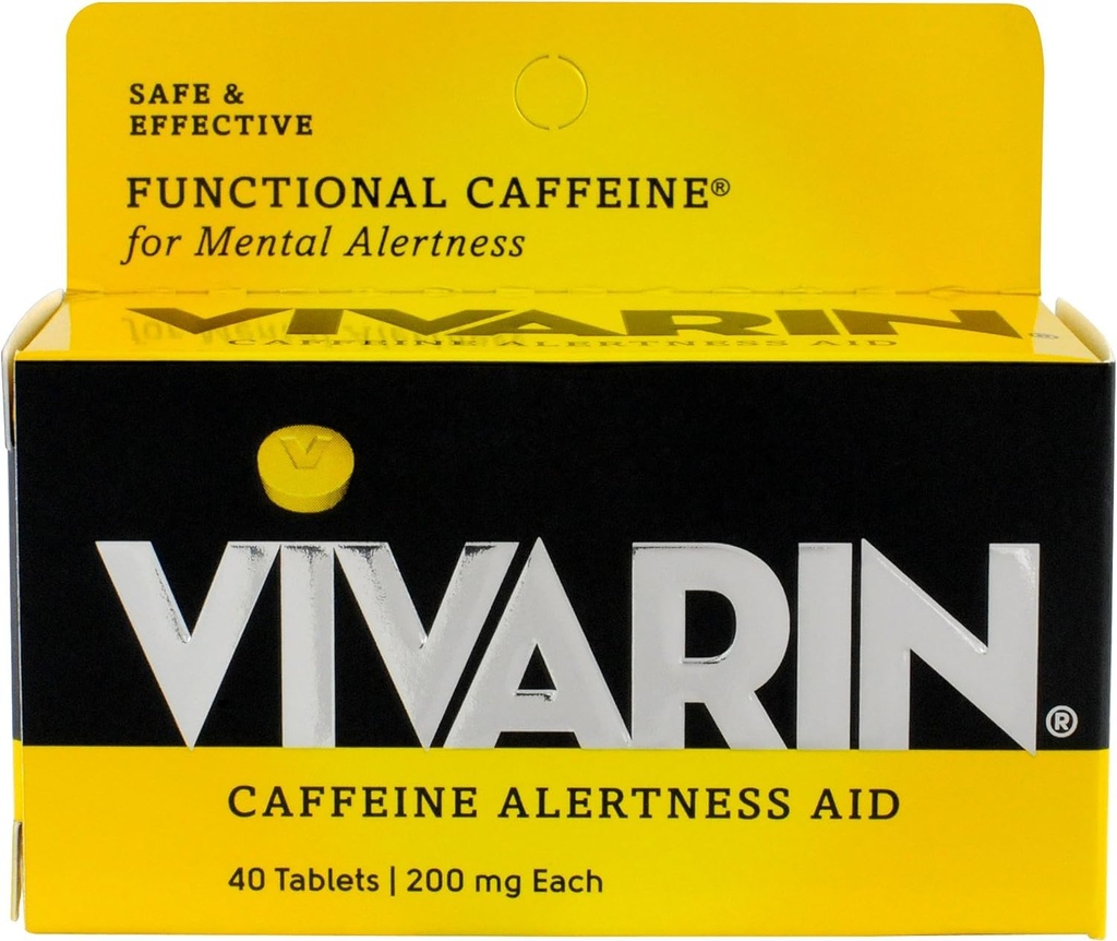 Vivarin Caffeine Alertness Aid, Tablets 40 ea (Pacote de 6)