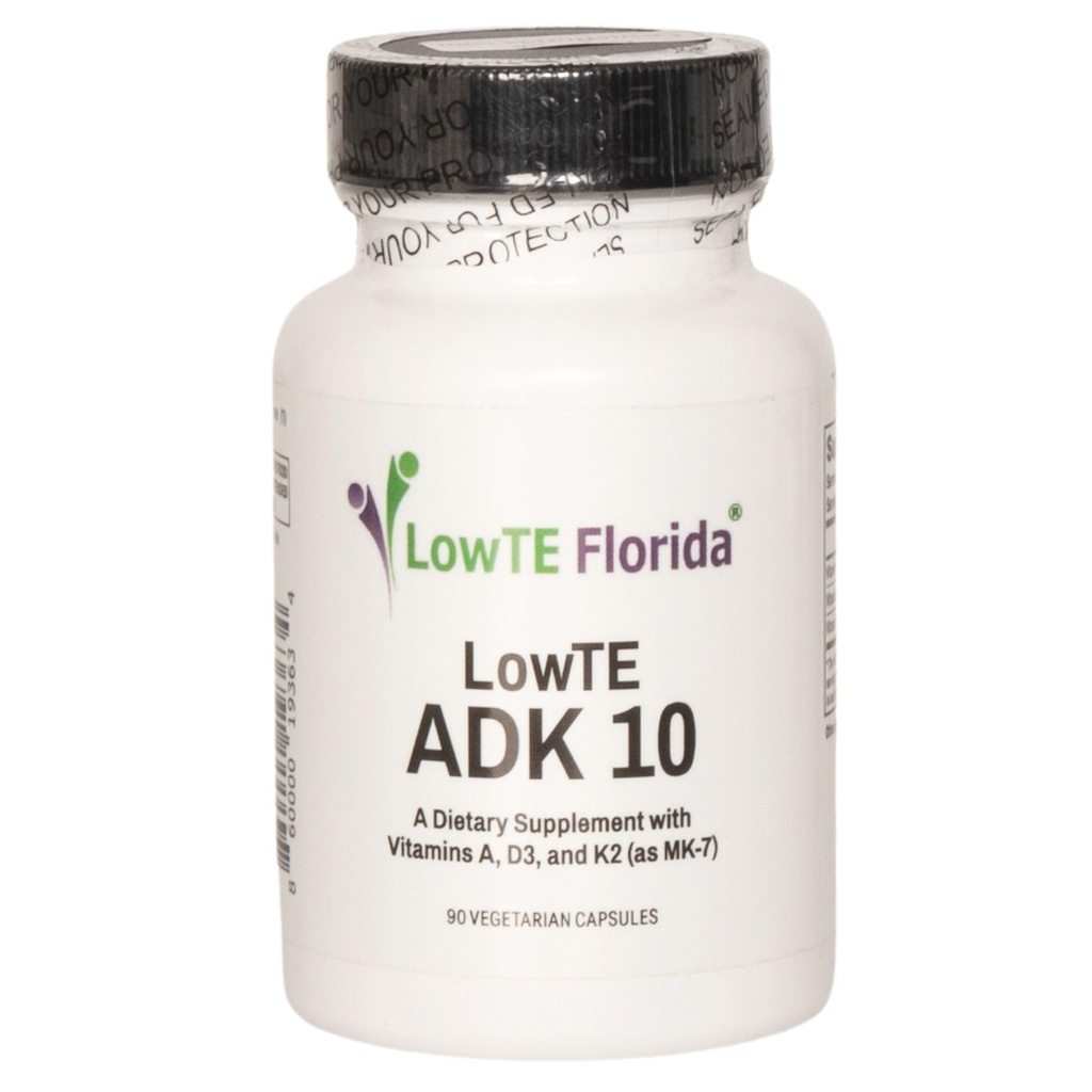ADK 10-90 Cápsulas I Vitamina D3 K2 & A, Suplemento multivitamínico para ossos mais fortes, dentes & coração* e pressão sanguínea normal*, Vitamina de alta potência ADK com vitamina D3 10.000 iu