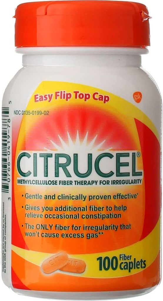 CITRUCEL Caplets Tamanho 100ct