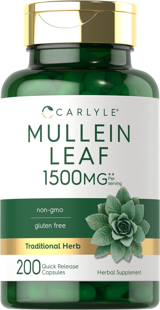 Carlyle Mullein Leaf Extract 1500mg .