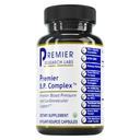 Premier Research Labs Premier BP Complex - Suplementos de Saúde Cardíaca, Fórmula BP, Suplemento de Alcaçuz, Pílulas de suporte de ervas naturais BP com Pills Reishi & Cayenne Pepper - 60 Cápsulas Vegetarianas
