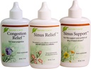 Naturezas Rite Sinus TrilogyTM, pacote de 3 garrafas, 1,5 oz. (45 ml) Cada – Spray de Sinus de All-Natural – Alivio não-aditivo para alergia e irritação da poluição – Hidrata & acalma o tecido sinusal