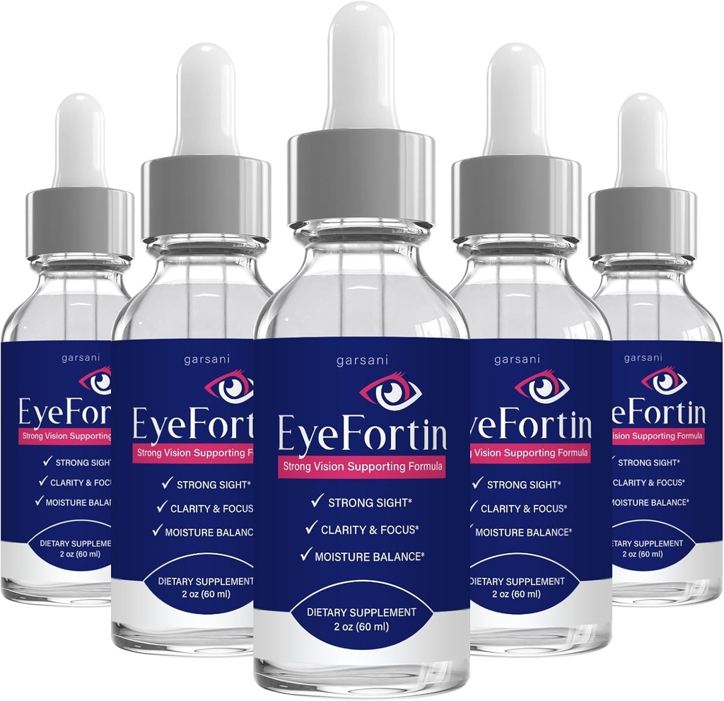 EyeFortin - EyeFortin Liquid Drops (5 embalagens, 10 onças)