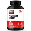 Fator de força Citrato de potássio, cápsulas de potássio para apoiar a saúde cardiovascular, promover o equilíbrio eletrolítico e aumentar a hidratação, ideal para atletas, 180 cápsulas vegetais