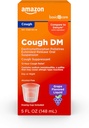 Cuidados básicos 12 horas de tosse Xarope de DM, Dextrometorfano de libertação prolongada, Medicina Líquida do Flavor da Uva, 5 fl oz (Pack of 1)
