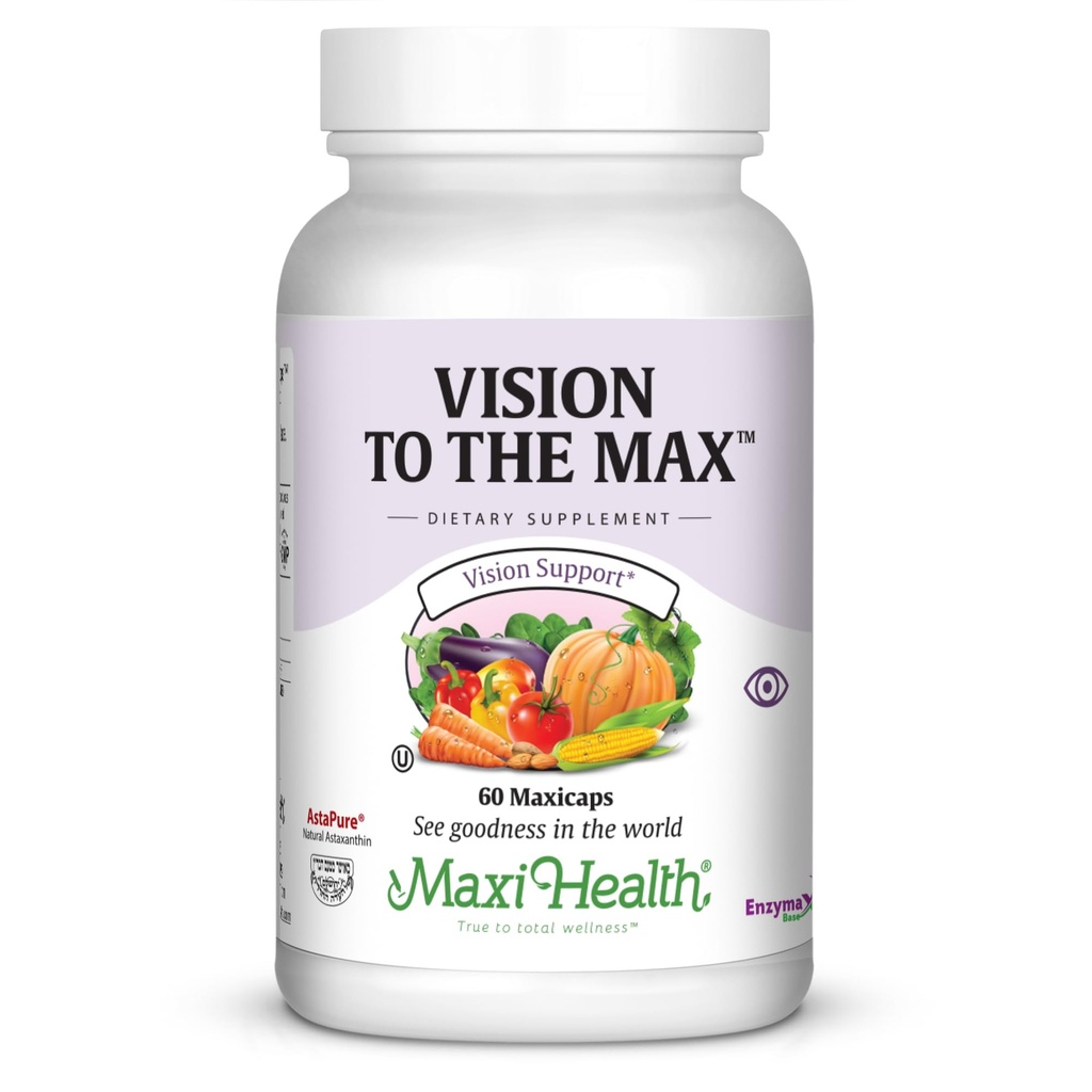 Maxi Vision to The Max Complete Vision Support Cápsulas, 60 Count