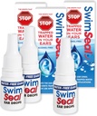 SwimSealTM Pro 3-Pack Todas as gotas naturais de ouvido do nadador para uso diário em vez de gotas de álcool ou tampões de ouvido. A solução para seus ouvidos para toda a exposição à água para todas as idades.