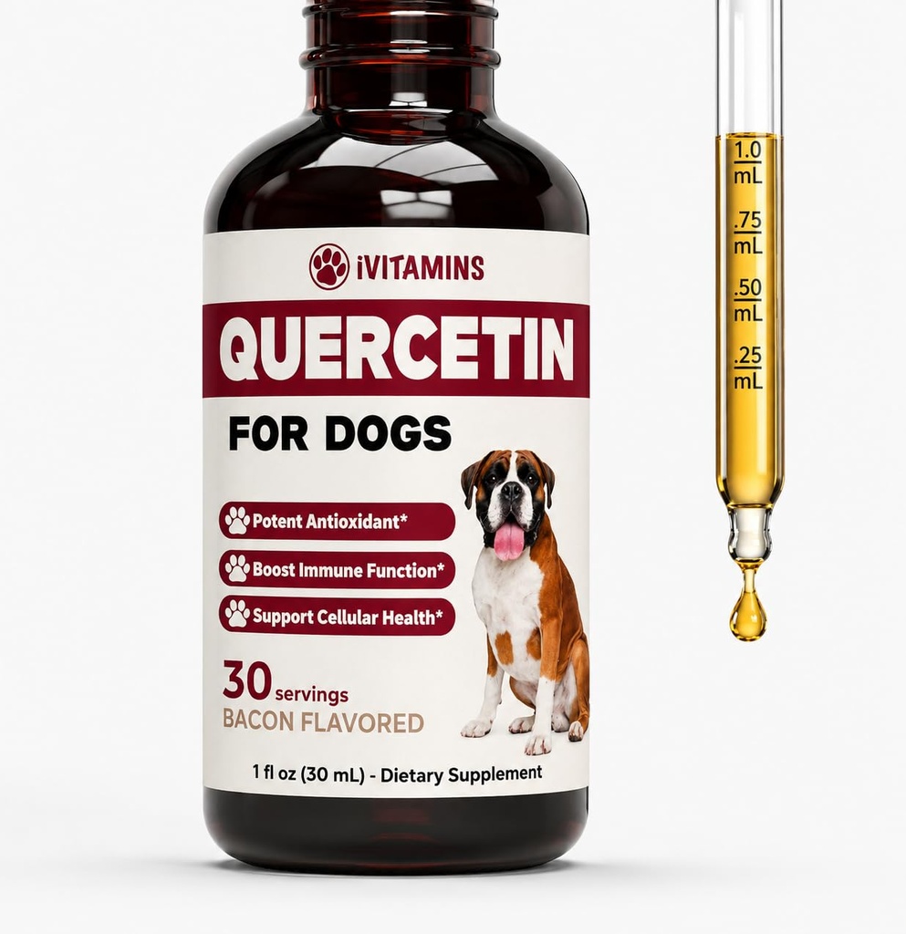 Quercetin para Cães Relívio de Alergia de Cães Quercetin para Cães Alergia de Cão