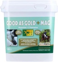 Suplemento para cavalos, tão bom quanto ouro + Mag, 3,3 LB