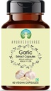 Extrato de alho 500mg - 60 Cápsulas vegetarianas Ou Allium Sativum Tudo Natural 100% Vegan