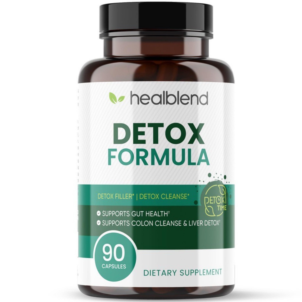 Detox fórmula curalblend livre de drogas