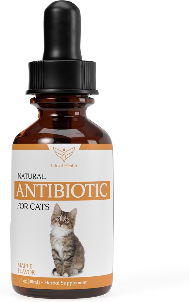 Antibióticos naturais para gatos - Antibióticos gato - Antibióticos gato - Antibióticos animal de estimação - Apoio Imune gato - Antibiótico para gatos - Multivitamin gato - Antibióticos gato ITU - (2 Pack)