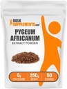 BulkSuplements.com Pigeum Africanum Extract Powder - de Pigeum Bark, Suplemento Nutricional - Gluten Free - 5g por serviço, 250g (8,8 onças) (Pack of 1)