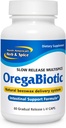 North American Herb & Spice OregaBiotic - 60 Cápsulas - Sistema Imune & Suporte Digestivo - Cabelo, Pele & Saúde das unhas - Óleo de semente preta, Óleo de Cominho, Óleo de Orégano, Óleo de Salva - Não-GMO - 30 Total Servings