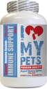 I love my PETs LLC gato alimento fígado - CAT Imune Support - Booster - Suplemento saudável - Açafrão para gatos - 60 Doces (1 garrafa)