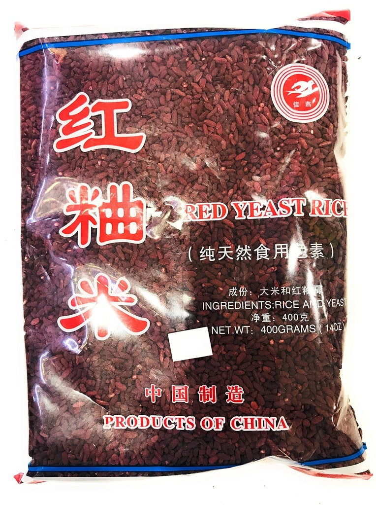 Arroz de fermento vermelho 14 onças x 4 sacos
