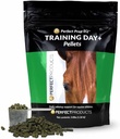 Perfect Prep EQ Dia de treinamento + Pellets mostrar seguro cavalo calmante suplemento (3 lb)