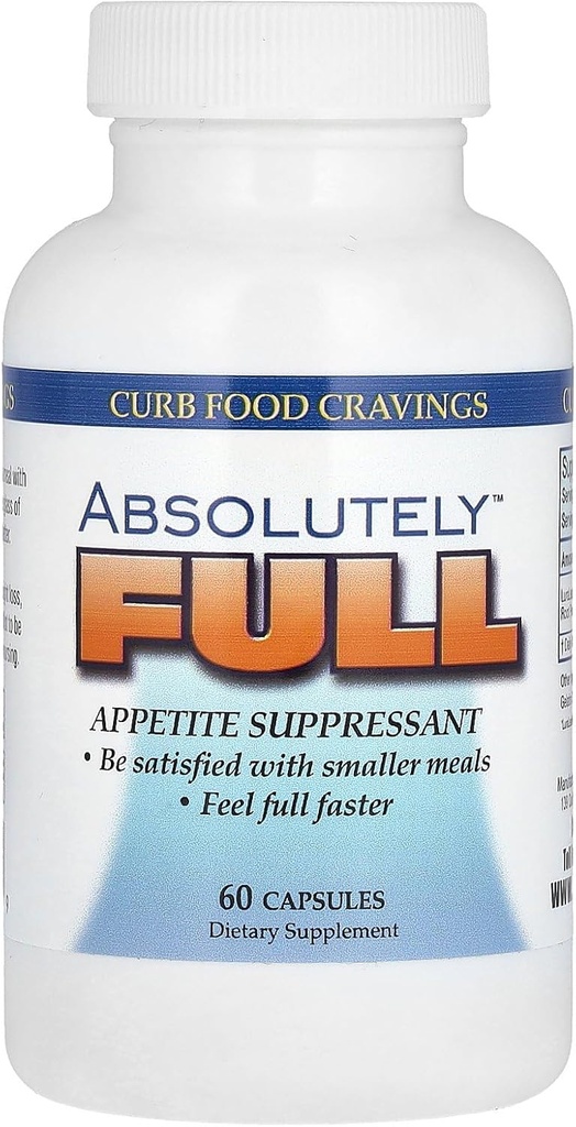 Nutrição absoluta, desejos de comida curb, Absolutamente cheio, 60 Caps