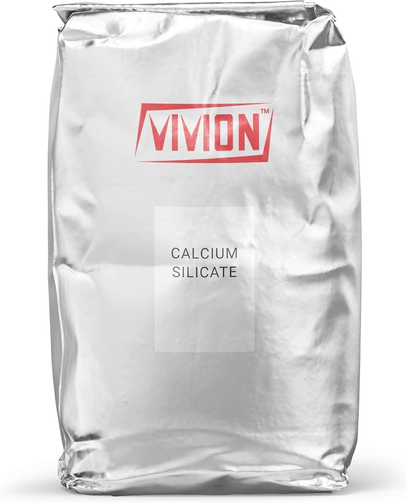 Silicato de Cálcio - Bulk 30 lb - ZEOFREE 600 Cálcio Salt Food Grade & Pharmaceutical Flow Agent Carrier Excipiente