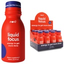 More Labs Liquid Focus, Nootropic Smart Drink with Powerful Antioxidants & Adaptogenic Herbs for Energy and Concentration, 150mg Cafeína (Pack of 12)