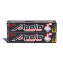 Chiclete Apollo Energia por Núcleo Líquido – 80mg Cafeína Natural por Peça - Livre de Açúcar, Livre de Aspartame, Xylitol Gum - 5 Peças por Pacote (2 Embalagens)