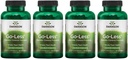 Swanson Go-Less Bladder Control Formula - Promove o suporte do trato urinário saudável e saudável da bexiga - Suplemento natural para adultos com extrato de semente de abóbora - (90 Softgels) 4 Pack