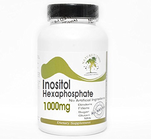 Inositol Hexafosfato 1000mg ~ 200 Cápsulas - Sem Aditivos ~ Suplementos de Natureza