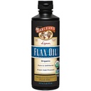 Lignan orgânico de Barlean Omega 3 linhaça suplemento líquido de óleo para homens e mulheres, frio imprensa sementes de linho, 7230mg ácido gordo ALA, Vegan e glúten livre, 16 oz